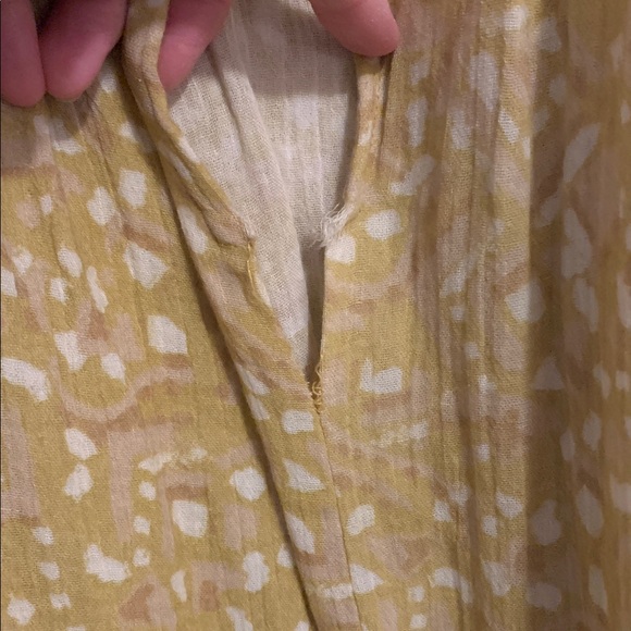 Cost Plus World Market Mustard Jumpsuit - Picture 8 of 8